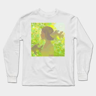 Forest Girl and Goldfish Long Sleeve T-Shirt